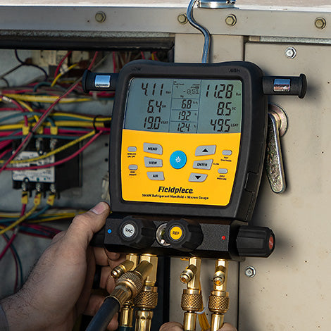 SM480V - SMAN Wireless Refrigerant 4-port Manifold