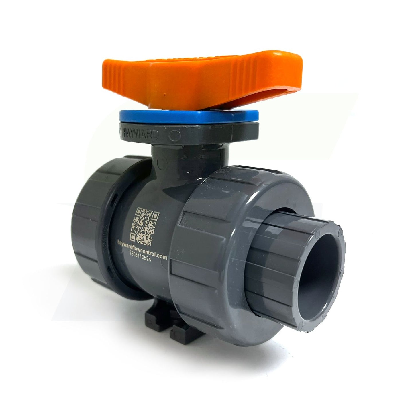 1" PVC TBH Series Ball Valve Socket or Threaded Ends - FPM Seals