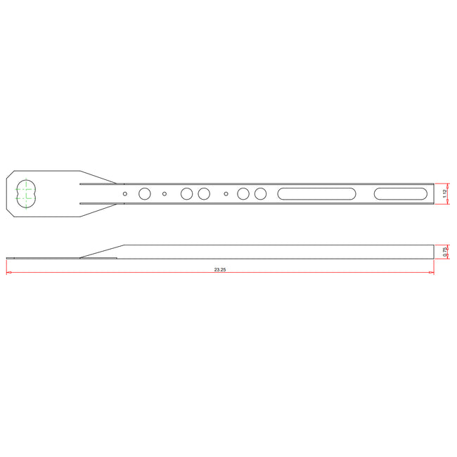 114-C - Toilet Carrier Copper Bracket - 16 Ga