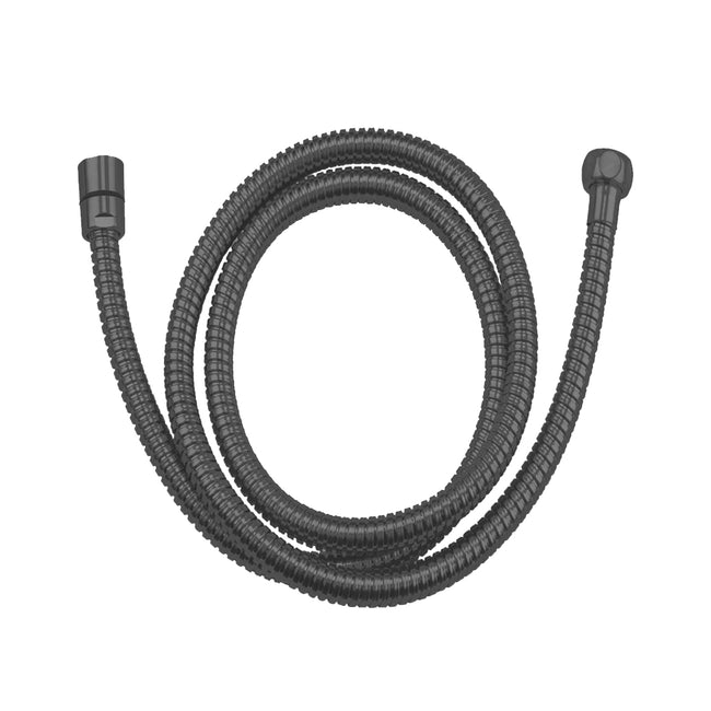 3060-DS-GPH -  60" Double Spiral Brass Hand Shower Hose - Graphite