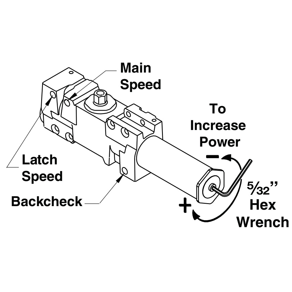 4040SE3071 - Standard Body Assembly for 4040SE 689 Aluminum Finish