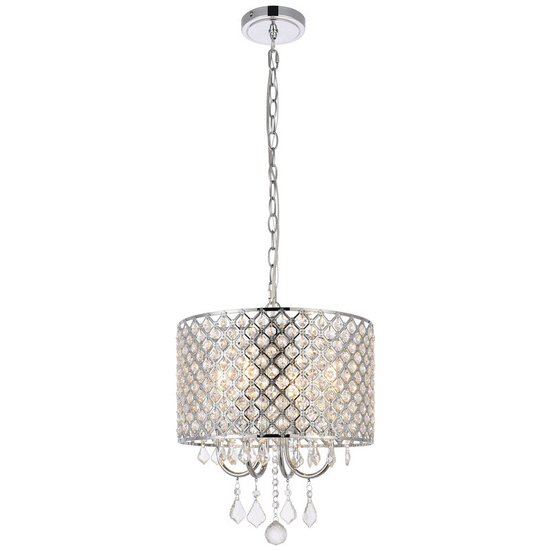 Elegant Lighting Elise 4 Light 14" Chandelier - LD711D