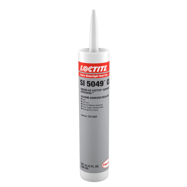 1311327 - Loctite SI 5049 Superflex Speedseal Clear Silicone Sealant