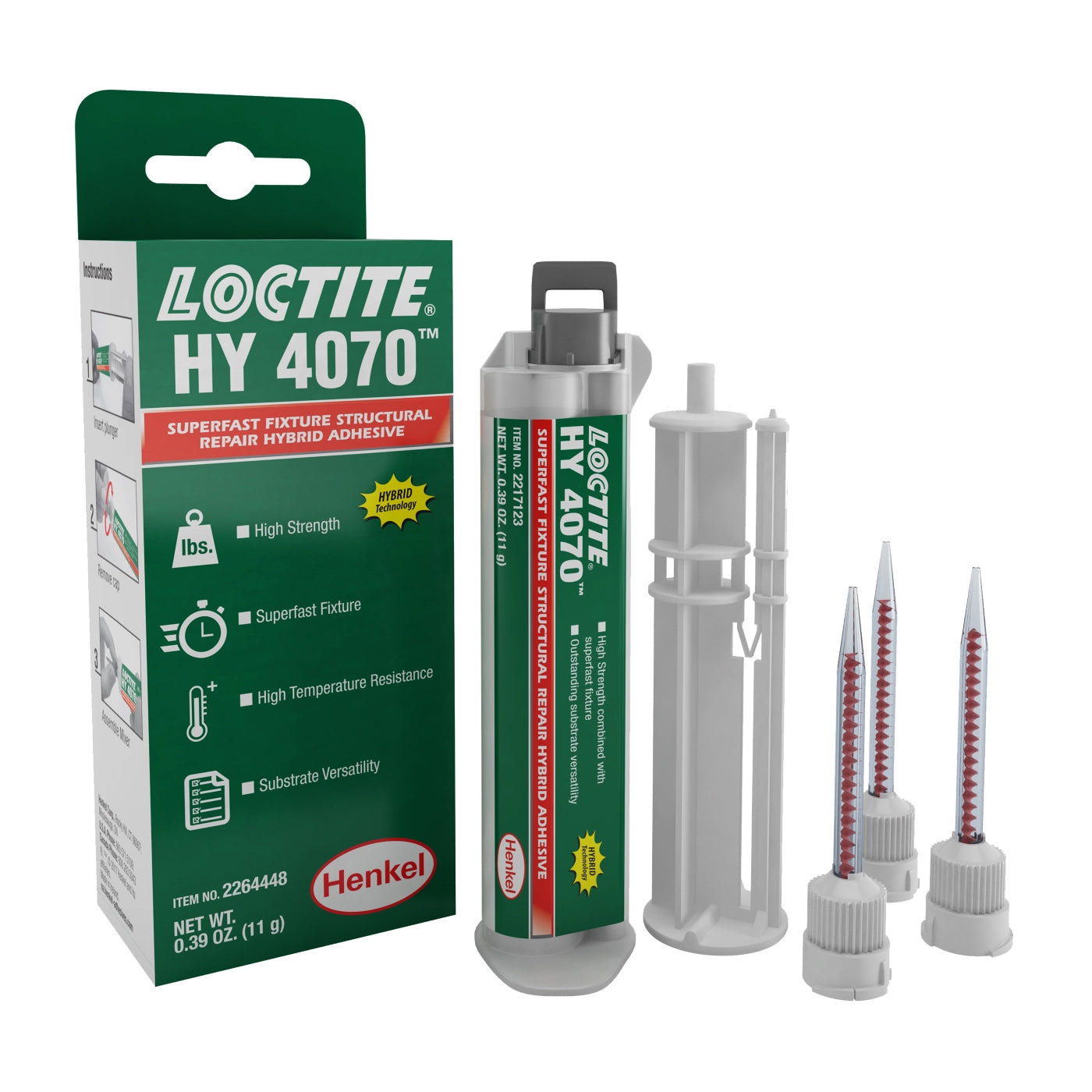 2264448 - Loctite HY 4070 High Performance 2-Part Bonder - 11 g