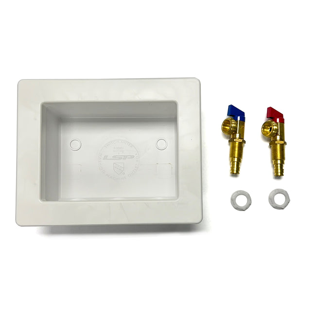 OB-331 - Plastic Switch Hitter Outlet Box with Uponor ProPEX Valves, Unassembled