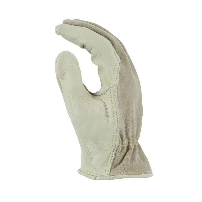 1551 - Combination Cowhide Drivers Gloves
