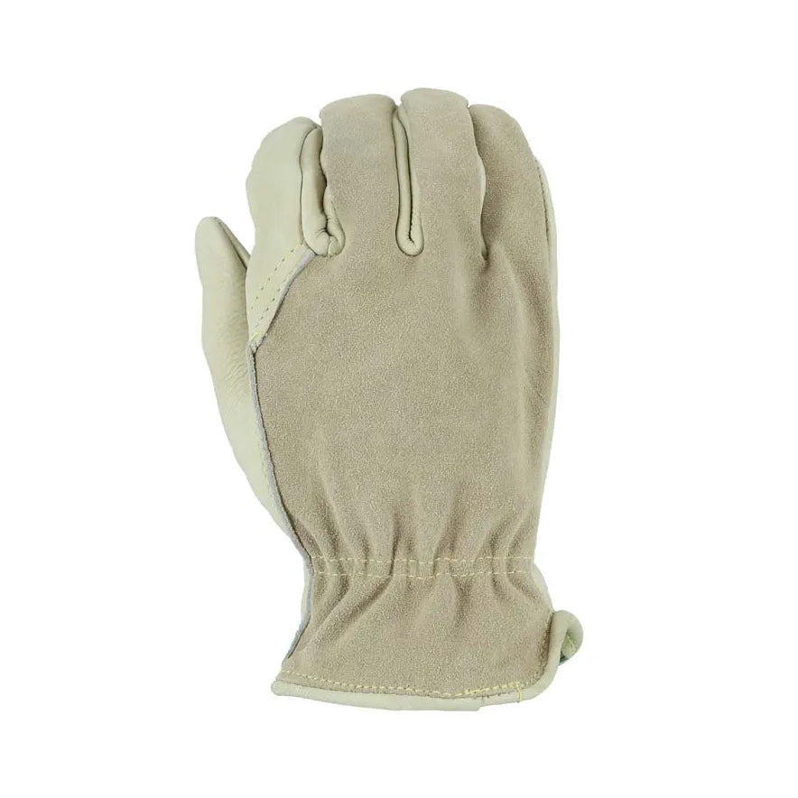 1551 - Combination Cowhide Drivers Gloves