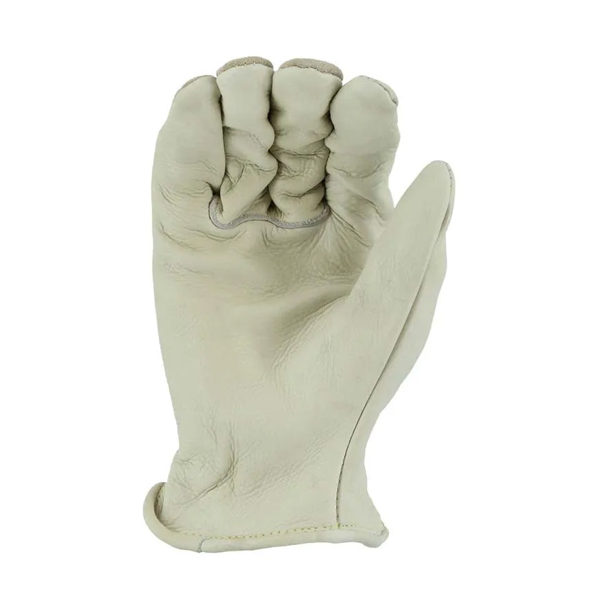 1551 - Combination Cowhide Drivers Gloves