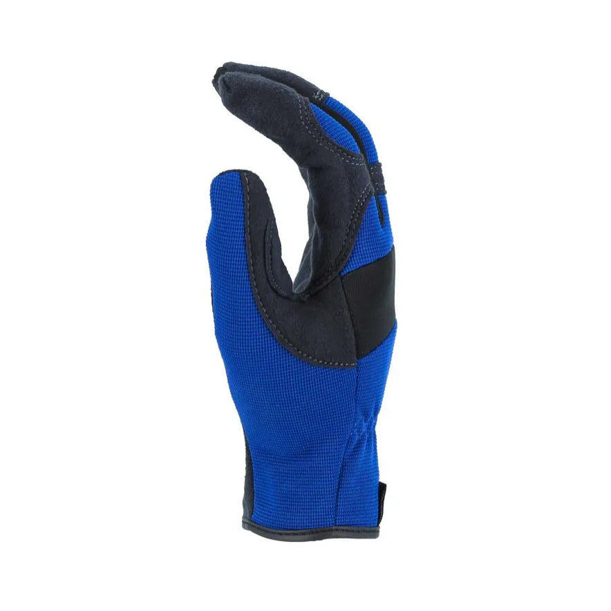 2136BL - Armor Skin Mechanics Glove with Knit Back - Blue