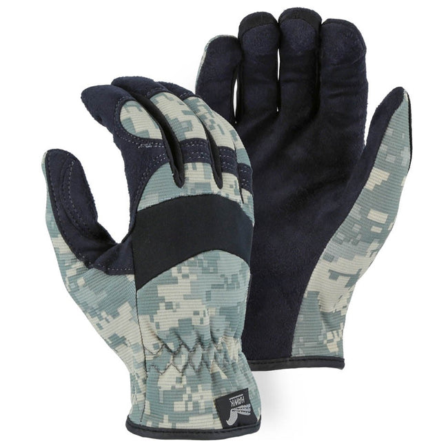 2136C1 - Armor Skin Mechanics Glove with Knit Back - Camo