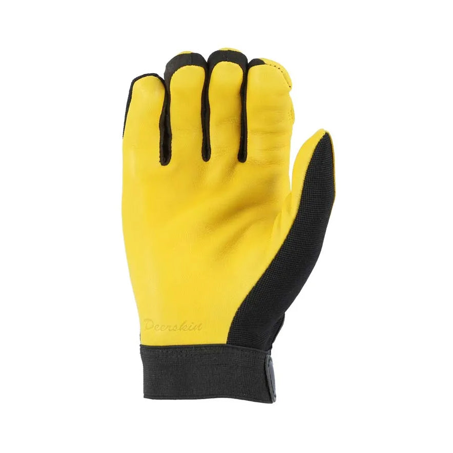 2150 - Golden Eagle Mechanics Glove with Deerskin Palm and Stretch Knit Back