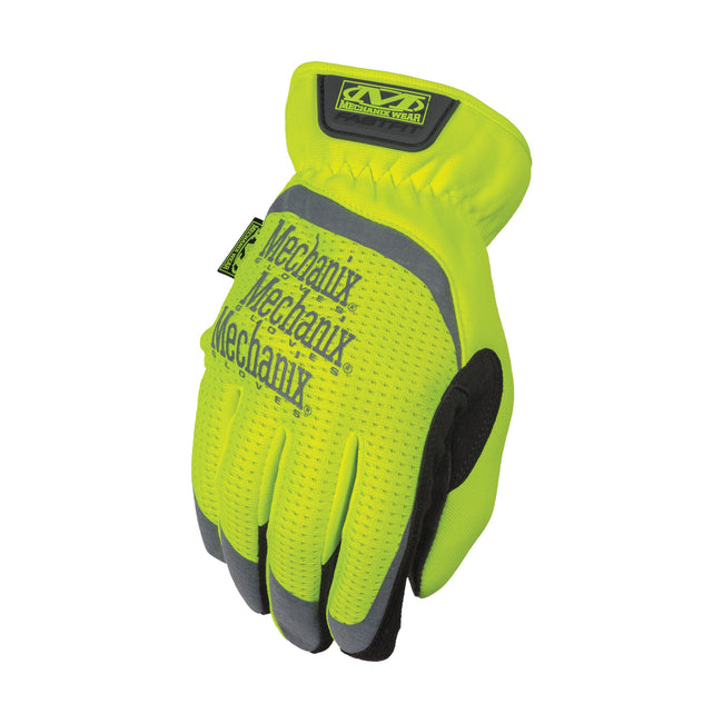 FastFit Hi-Viz Yellow Work Gloves