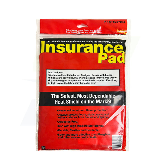 71038 - Insurance Pad Head Shield - 9" x 12"