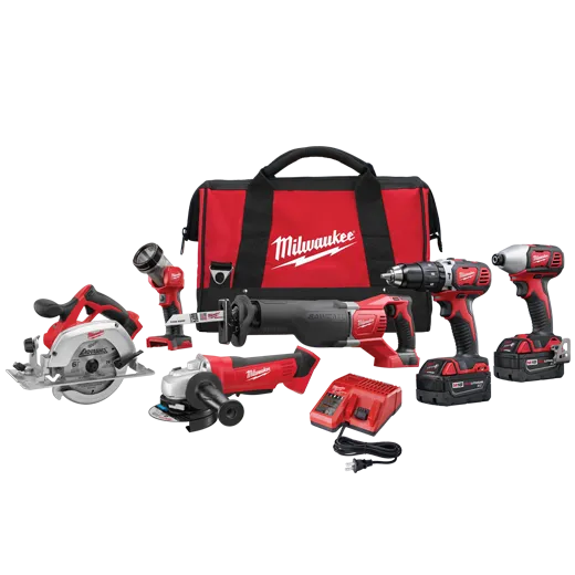 2696-26 - M18 Cordless 6-Tool Combo Kit