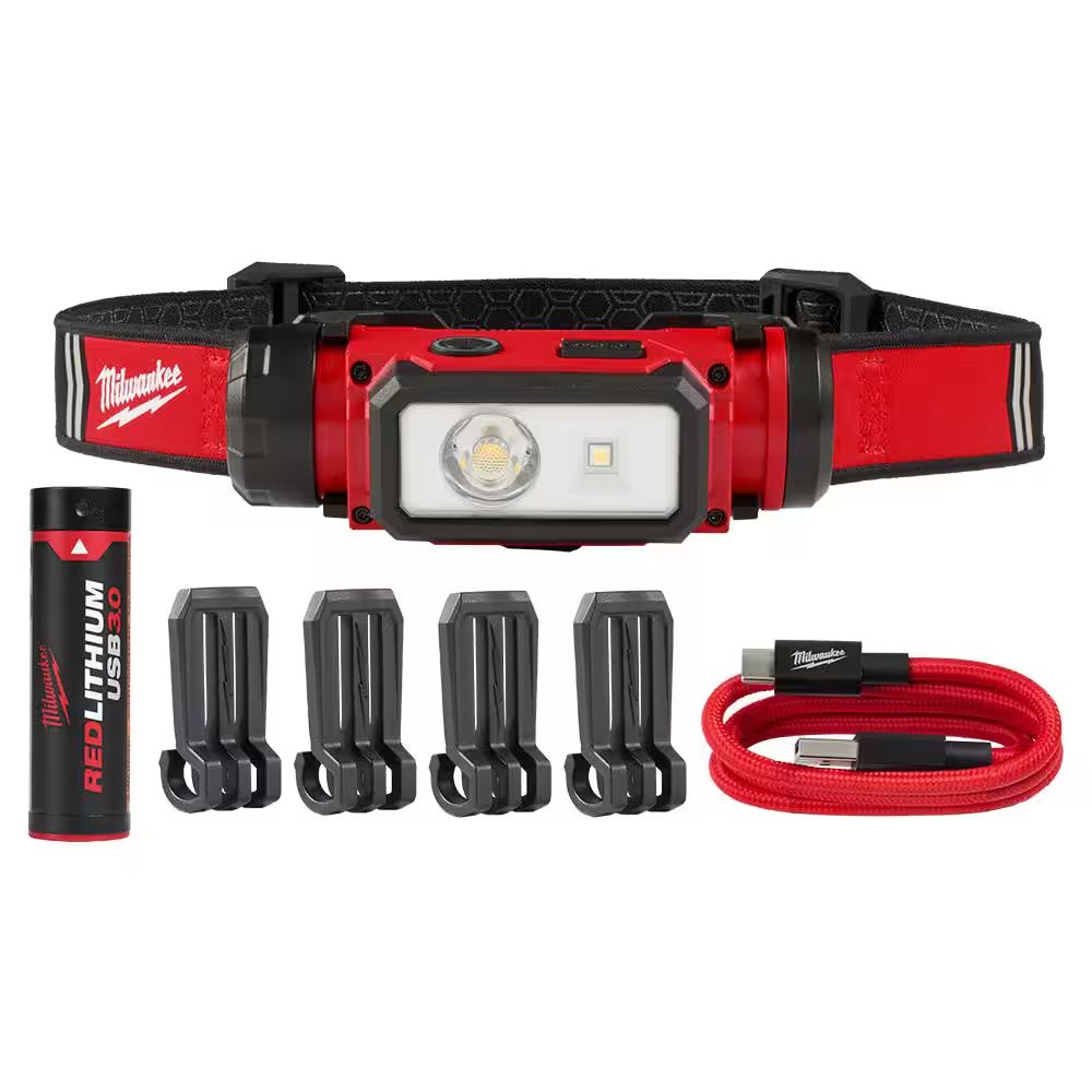 2163-21 - REDLITHIUM USB Hard Hat Headlamp