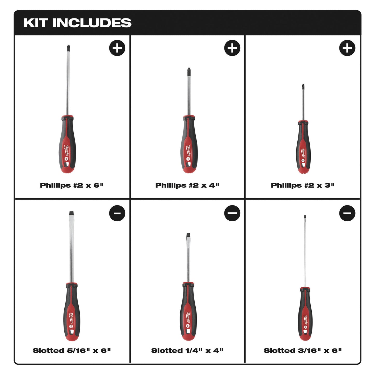 48-22-2706 - 6Pc Screwdriver Kit