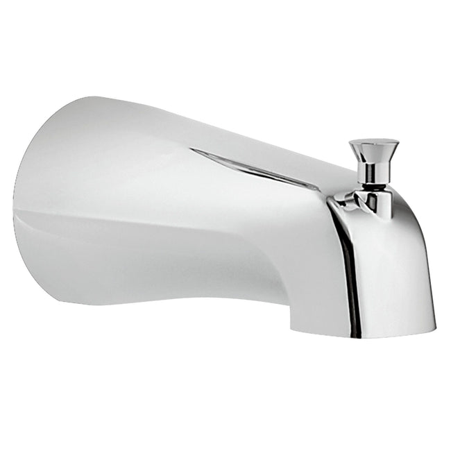 3801 - Chrome Diverter Spout - CC - 3.38"L x 2.94"W x 5.5"H