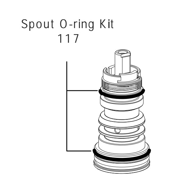 96778 - Spout O-Ring Kit