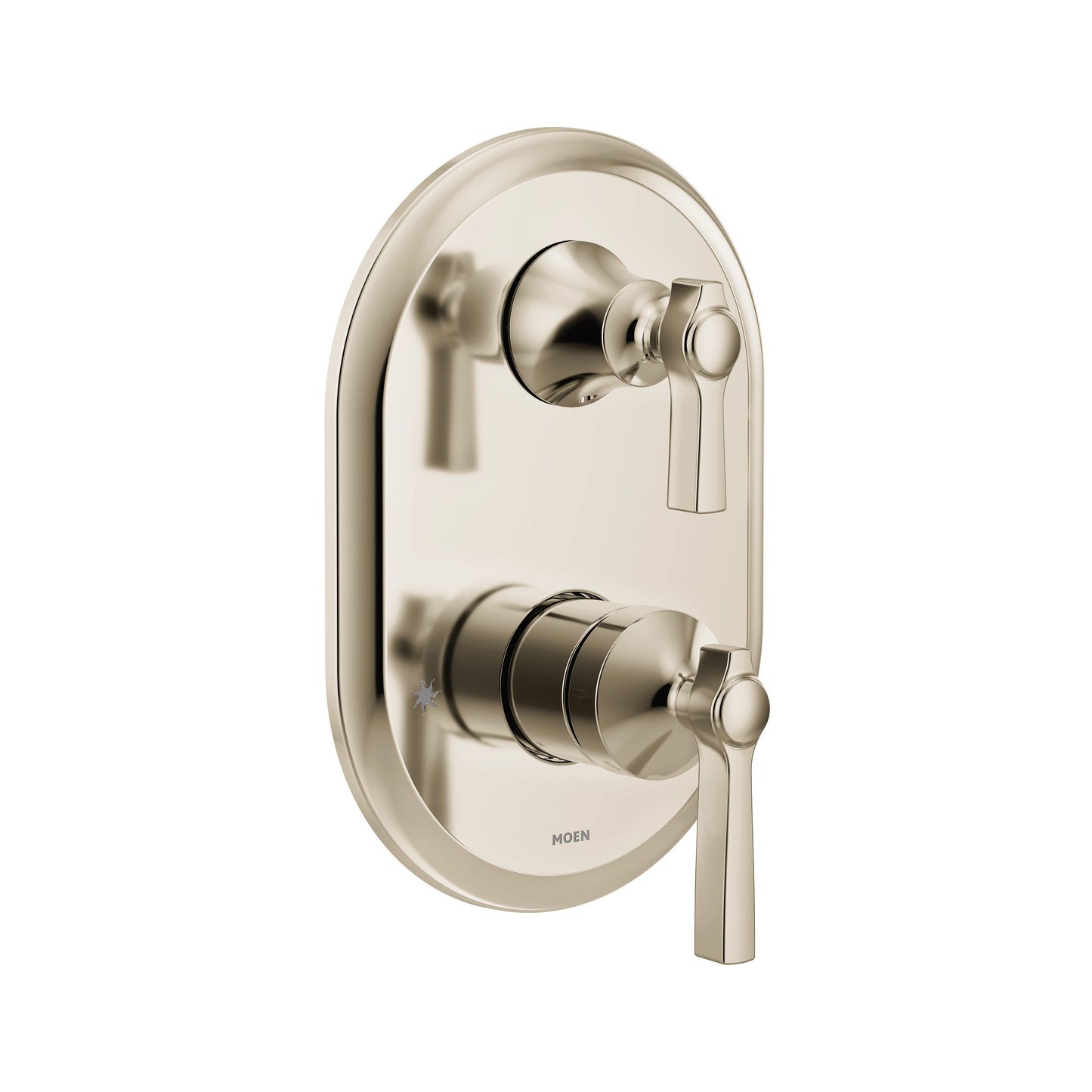 UTS2411 - Flara Brushed Nickel M-CORE 3-Series With Integrated Transfer Valve Trim