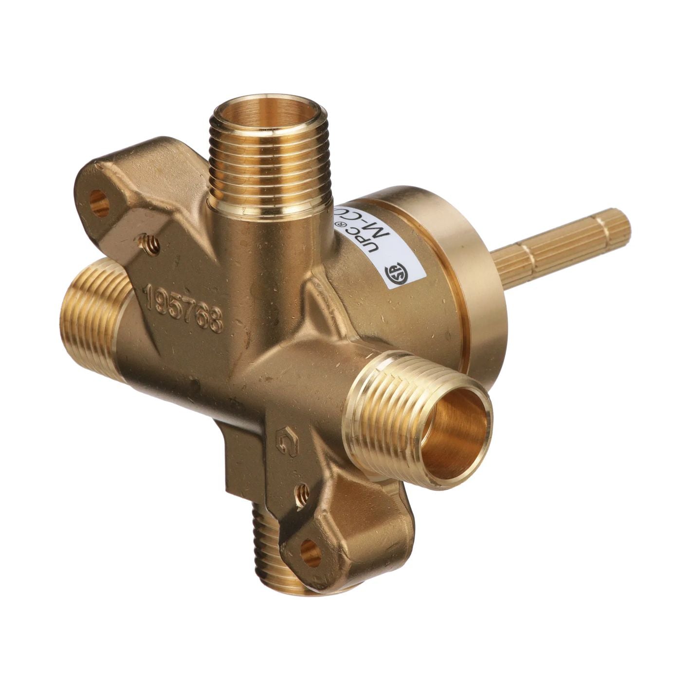 U361CI - 1/2" CC/IPS M-Core Diverter Valve