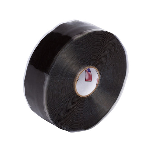 Black Self-Fusing Silicone Tape - 1" x 36"