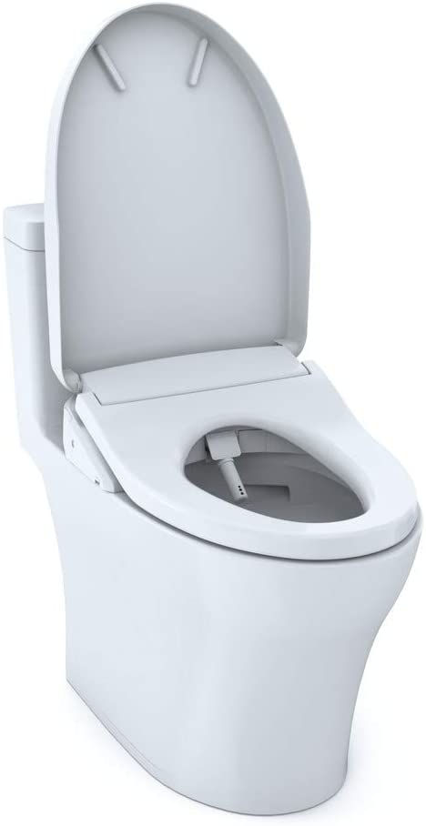 Toto MW4463046CEMFGNA#01 - Aquia IV WASHLET+ S500e Two-Piece Toilet - 1.28 GPF & 0.9 GPF - Universal Height