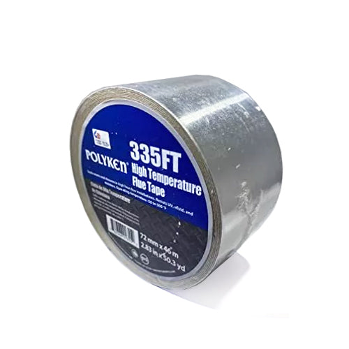 335FT High Temperature Flue Tape - 3" x 50 yds