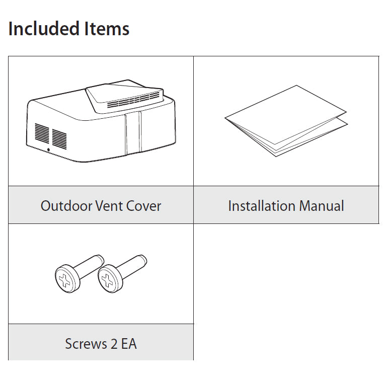 30025801A - Outdoor Vent Kit for NPE-2 Series