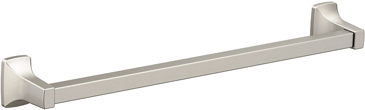 Moen P5118BN - Donner Contemporary 18"Towel Bar in Brushed Nickel