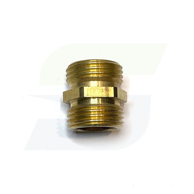 2151 - Brass Hose to Pipe Adapter - Male Hose to Female Pipe - 3/4" MHT x 1/2" FPT