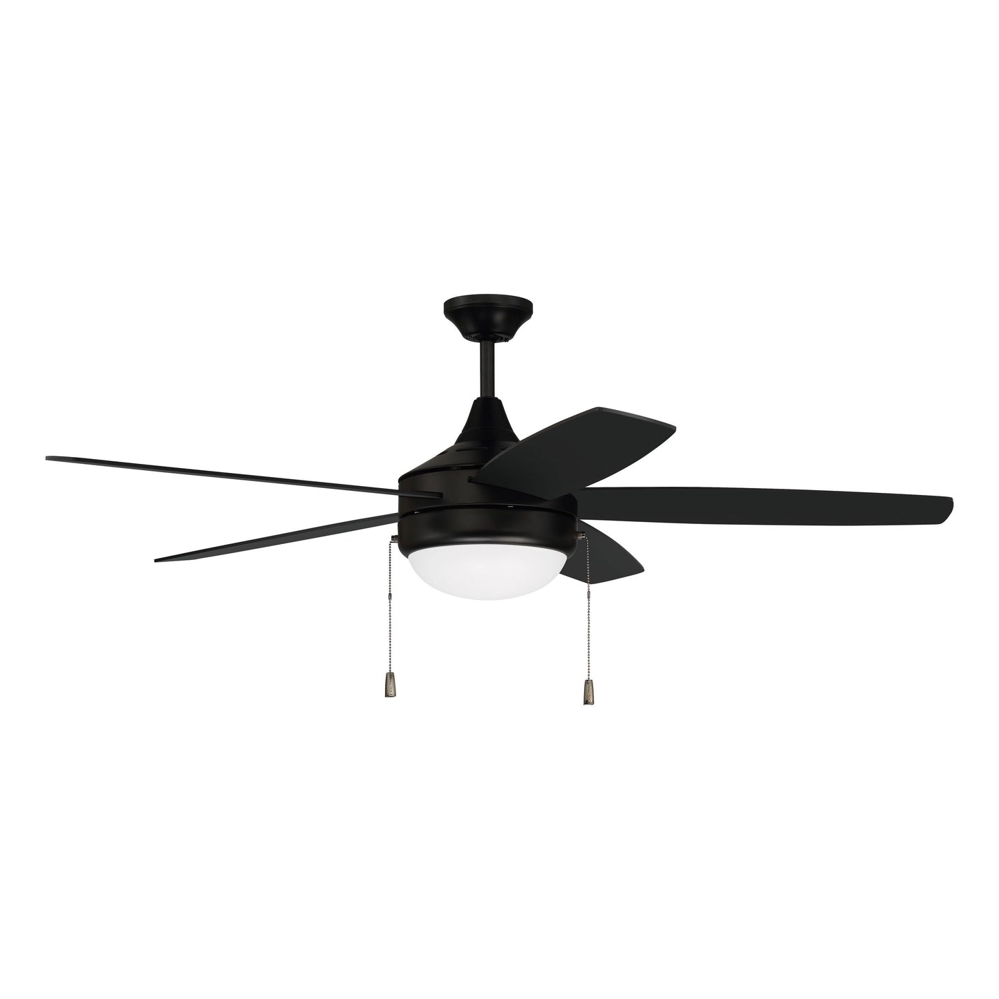 PHA52FB5 - Phaze 52" 5 Blade Ceiling Fan with Light Kit - Flat Black