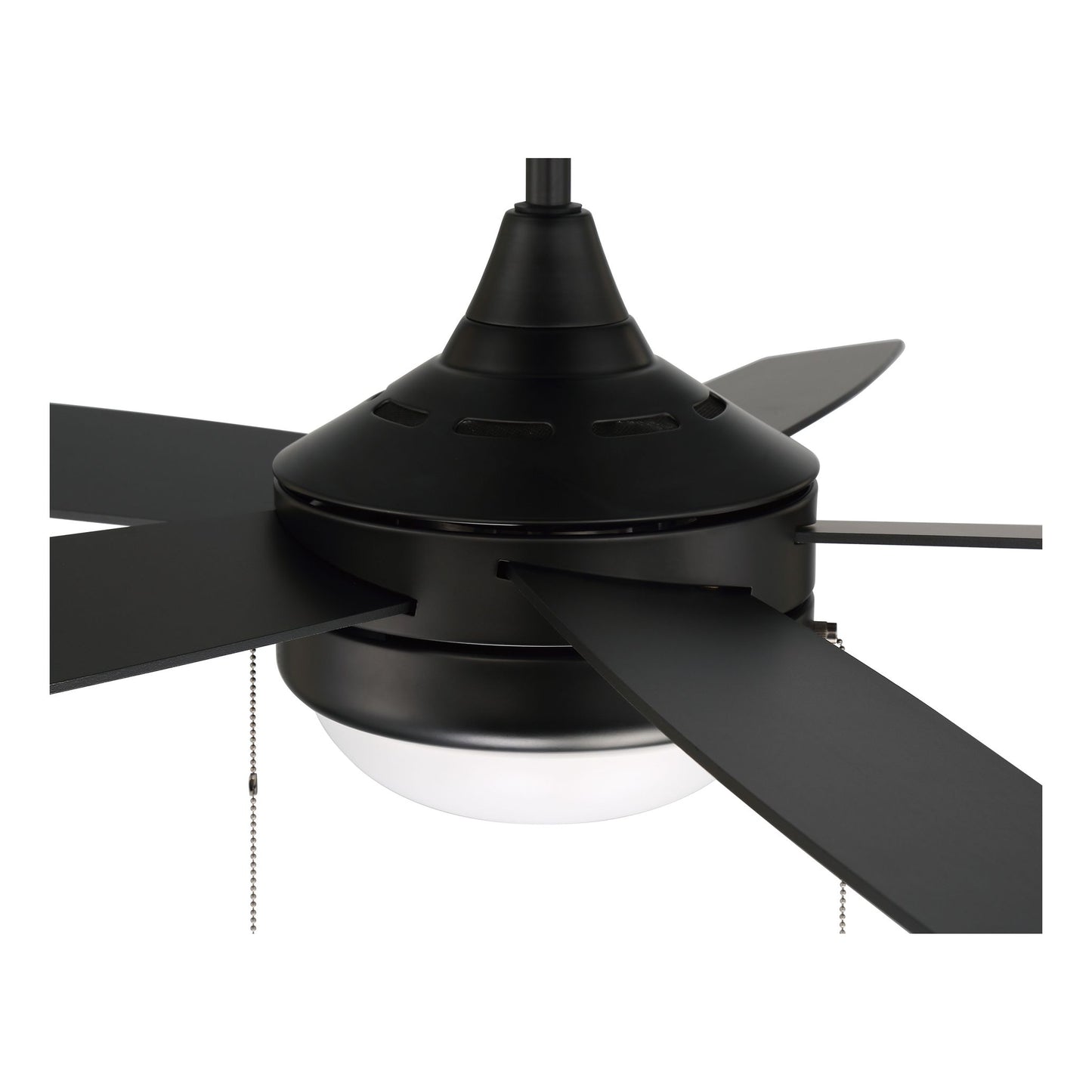 PHA52FB5 - Phaze 52" 5 Blade Ceiling Fan with Light Kit - Flat Black