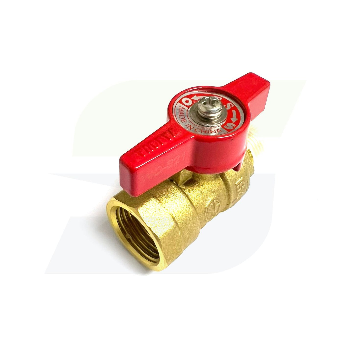 BS138FL - 3/8" OD Flare x 1/2" FIP Gas Valve