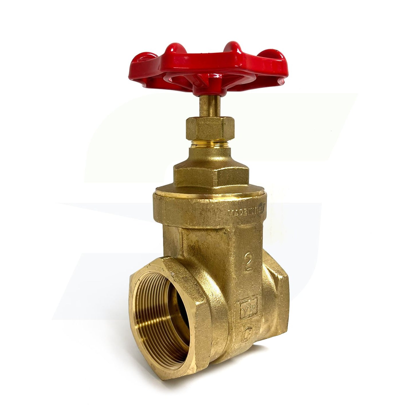 206AB - Lead Free Brass Gate Valve - 2" FNPT