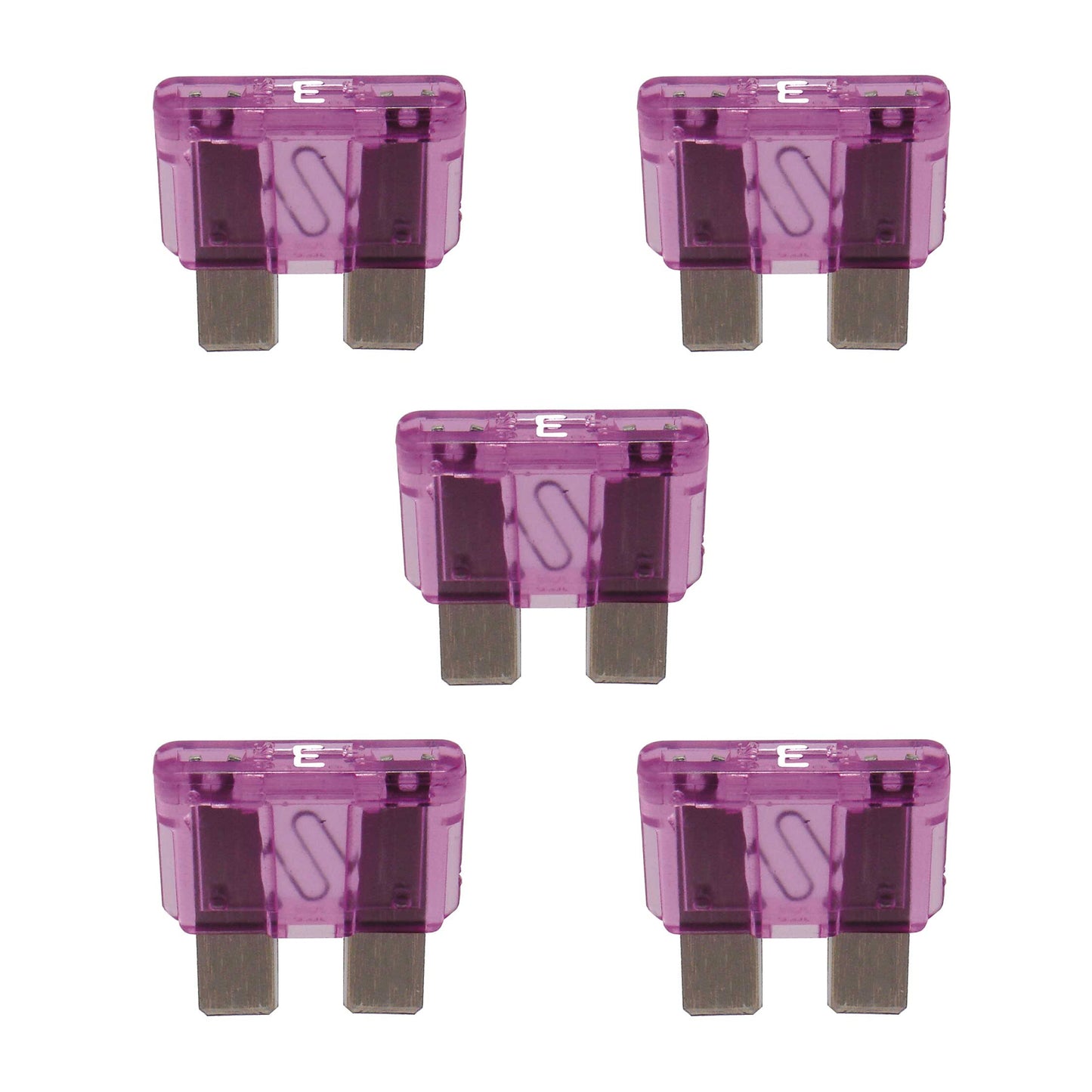 44-ATC3-5PK - 3A Automotive Type Blade Fuse - 5 Pack