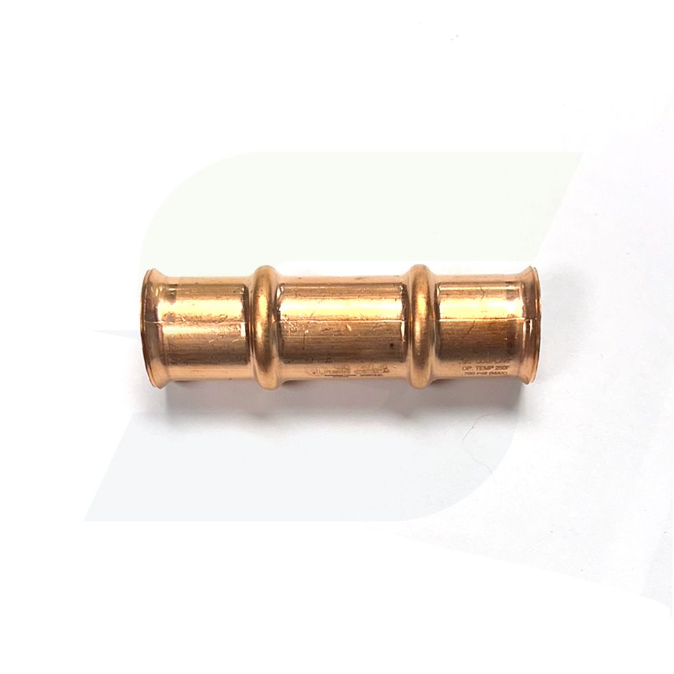 3/4" Refrigerant Copper Press Coupling with Stops