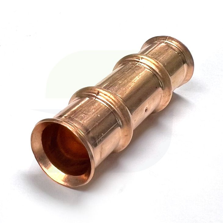 3/4" Refrigerant Copper Press Coupling with Stops