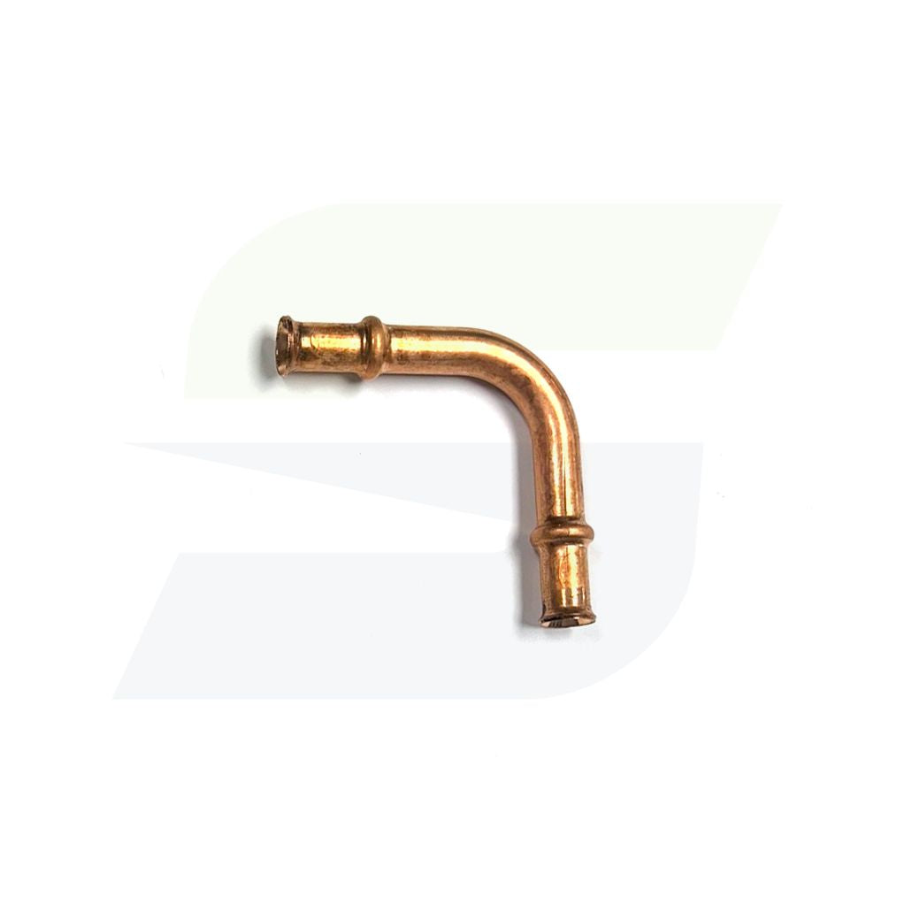 1/4" Refrigerant Copper Press 90 Degree Elbow