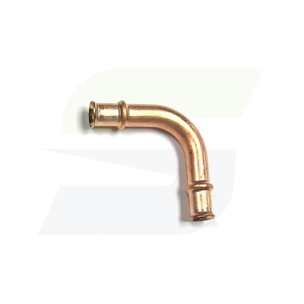 3/8" Refrigerant Copper Press 90 Degree Elbow