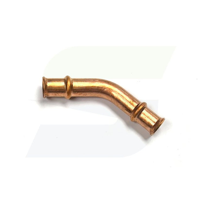 3/8" Refrigerant Copper Press 45 Degree Elbow