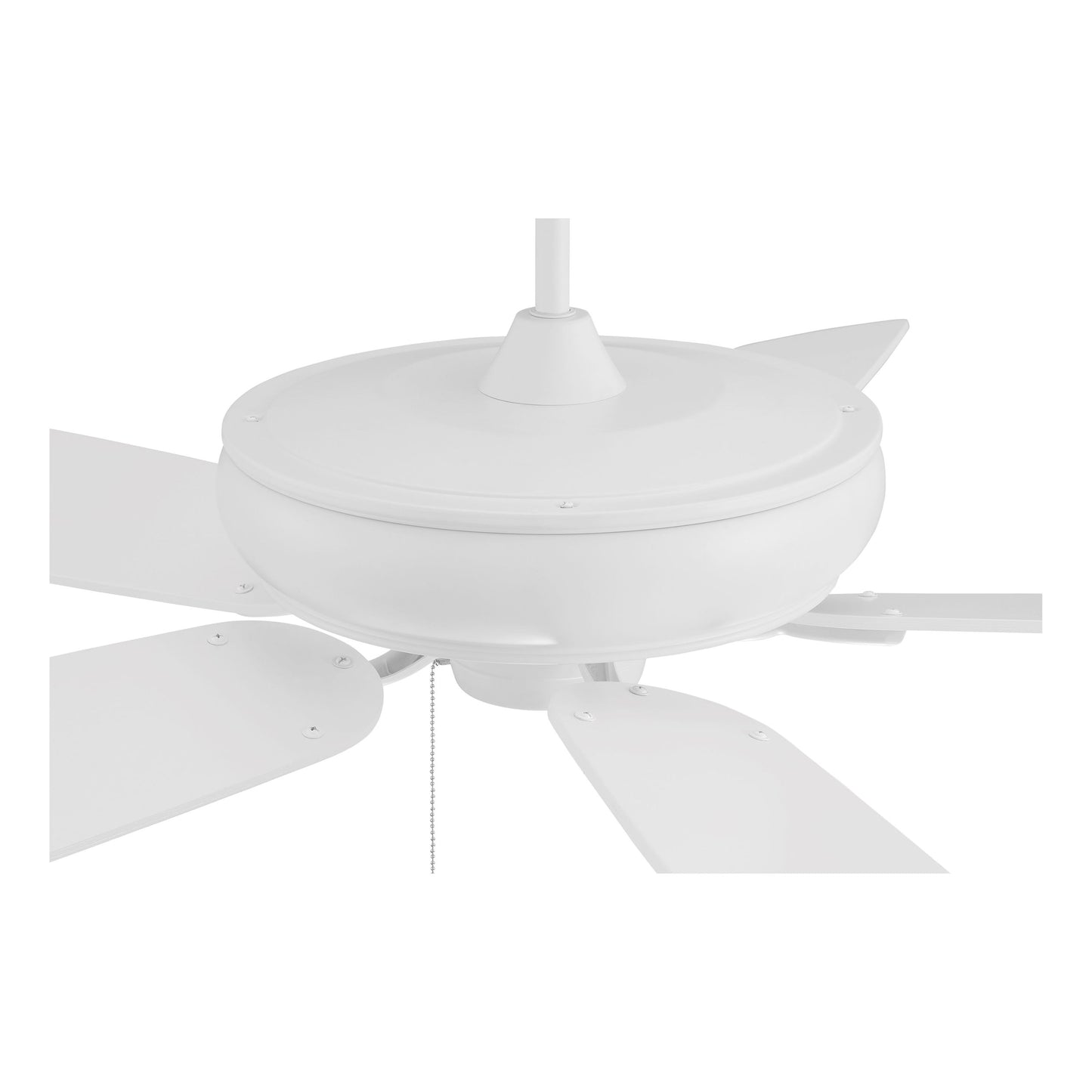 SAP62MWW5 - Supreme Air Plus 62" 5 Blade Indoor / Outdoor Ceiling Fan - Pull Chain - Matte White