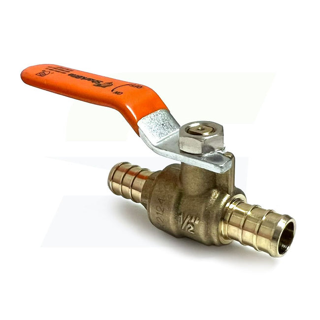 22461LF - 1/2" Brass Crimp Ball Valve Lead Free