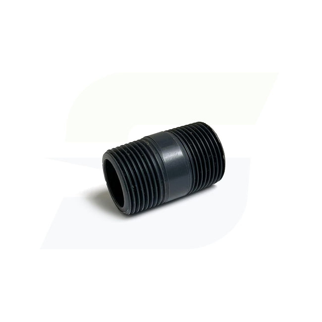 884-020 - Schedule 80 PVC Threaded Nipple - 1" x 2"