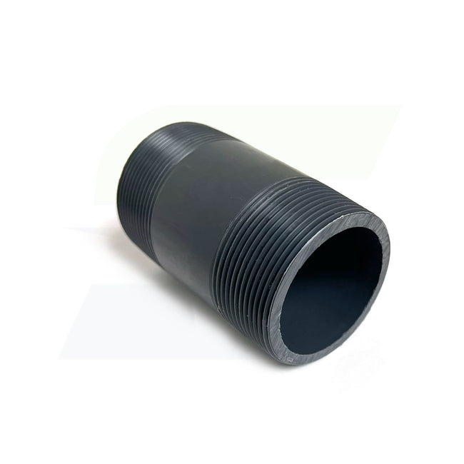 887-030 - Schedule 80 PVC Threaded Nipple - 2" x 3"