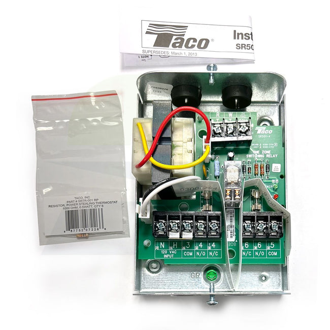 SR501-4 - 1 Zone Switching Relay w/Fused Outputs