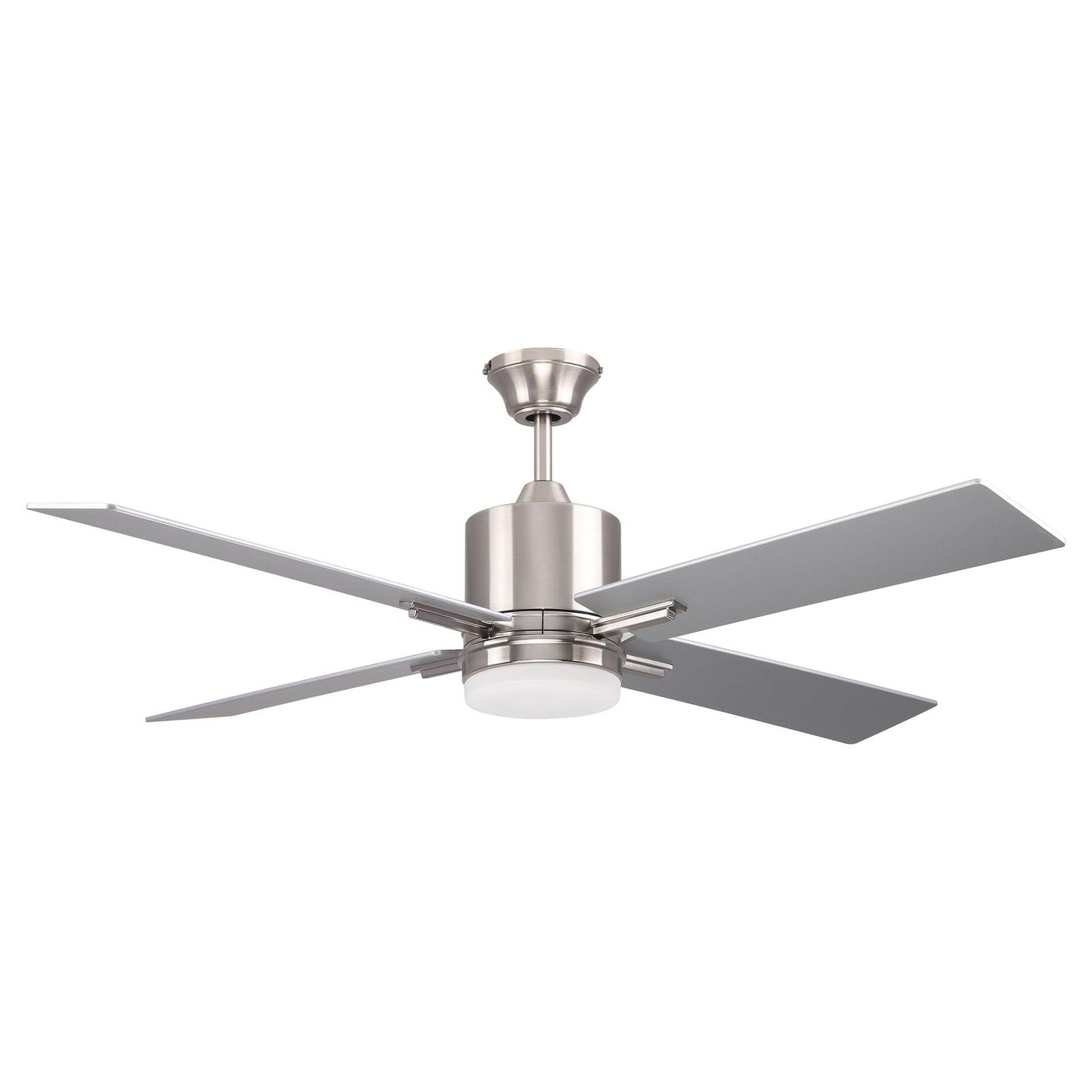 TEA52BNK4 - Teana 52" 4 Blade Ceiling Fan with Light Kit - Brushed Polished Nickel