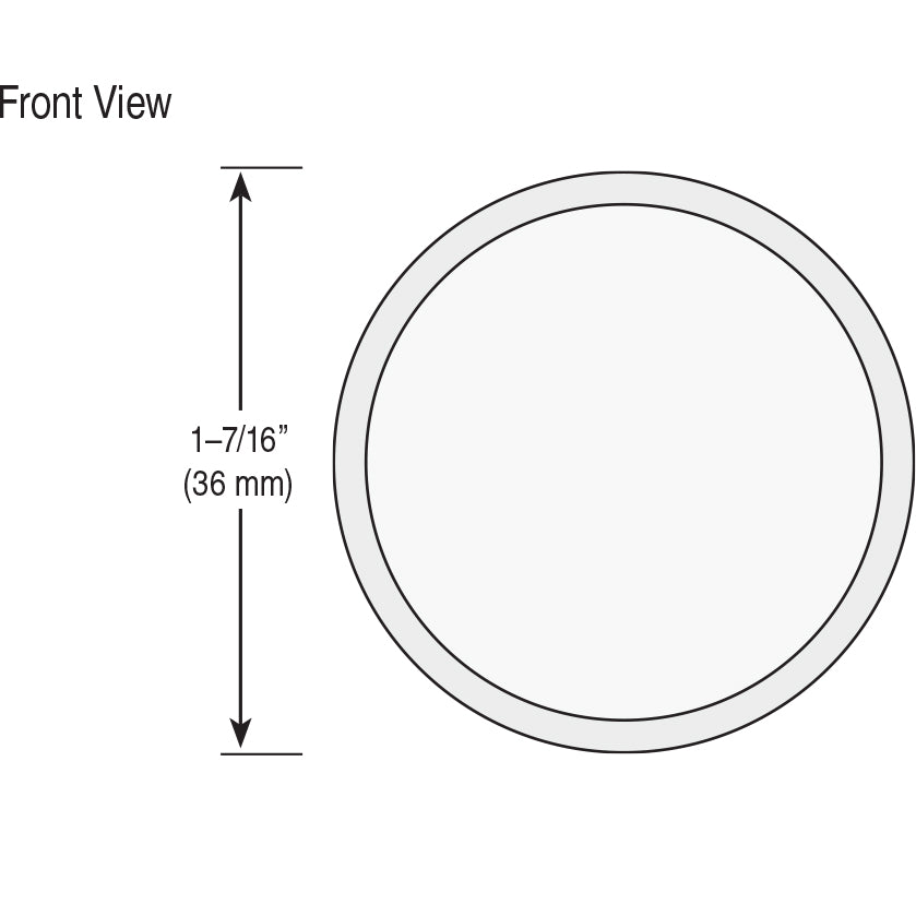 Tekmar 084 - Flush Mount Indoor Sensor