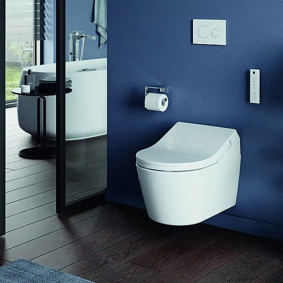 RP Washlet+ RX Wall-Hung D-Shaped Toilet with DuoFit In-wall Tank