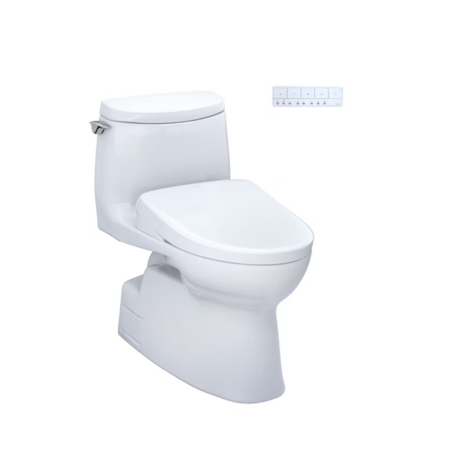 Toto MW6144736CEFGA#01 - Carlyle II WASHLET+ S7A One-Piece Toilet - 1.28 GPF