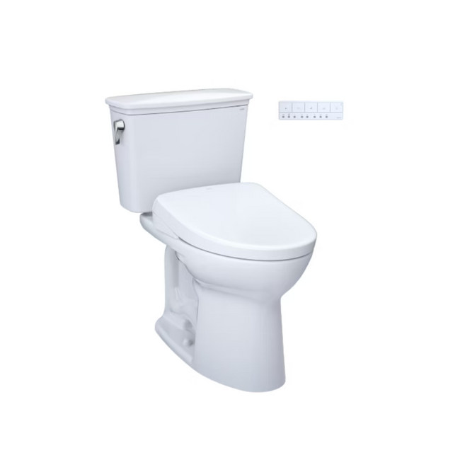 MW7864736CEFGA#01 - Drake Transitional WASHLET+ S7A Two-Piece Toilet - 1.28 GPF - Universal Height